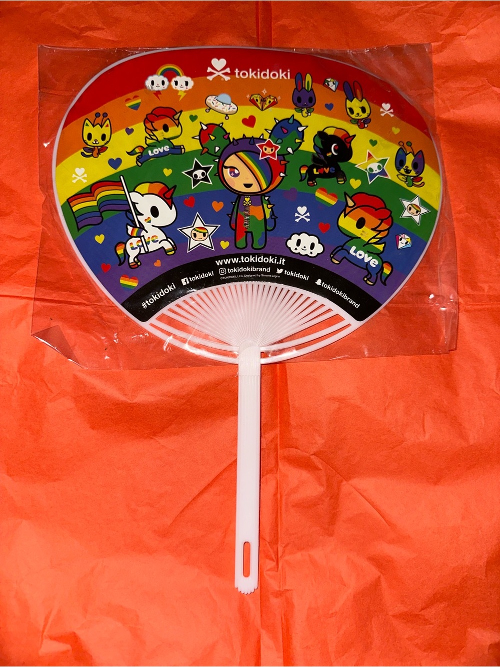 New Tokidoki Pride Fan